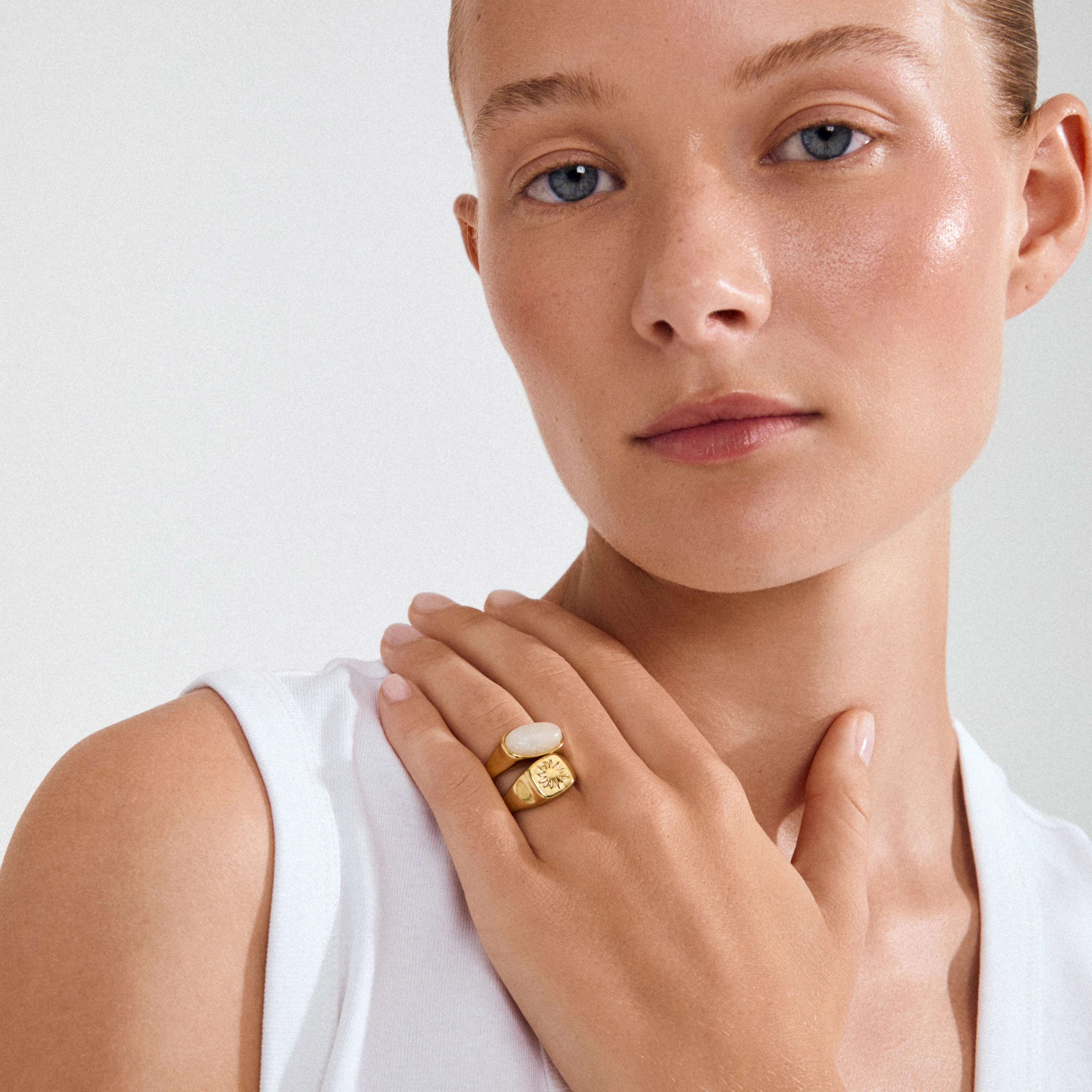 Prism 2-in-1 Rings - Gold