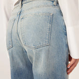 Ilia Barrel Jeans - Aged Mid