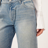 Ilia Barrel Jeans - Aged Mid