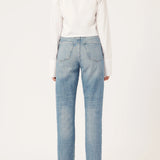 Enora Cigarette Jeans - Aged Mid