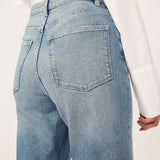 Enora Cigarette Jeans - Aged Mid