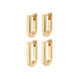 Stay 2-In-1 Set Earrings - Gold