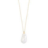 Sky Pearl Necklace - Gold