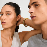 Phase Bangle Bracelet - Gold