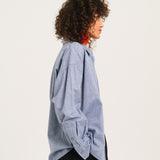 Baylie Chevrons Shirt - Blue