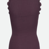Babette Lace Top - Plum Perfect