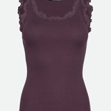 Babette Lace Top - Plum Perfect