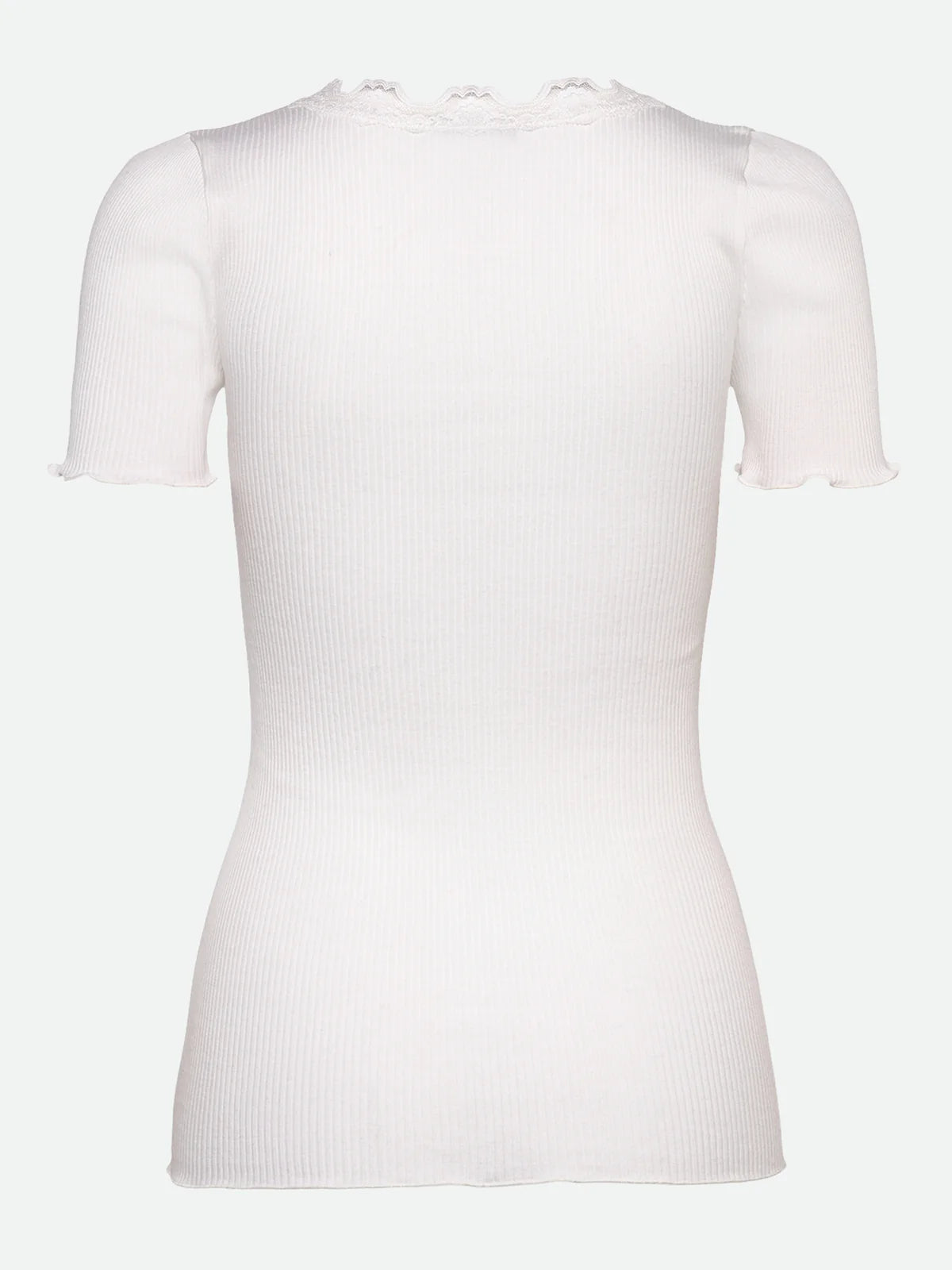 Beatha Button T-Shirt - New White