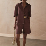 The Priya Shirt - Cinnamon