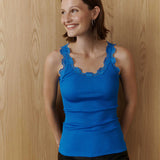 Babette Lace Top - French Blue