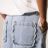 Gaspare Shorts - Denim Blue