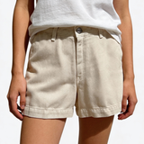 Reese Drill Tencel Shorts - Lune