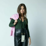 Sarah Phone Chain - Matte Black