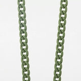 Sarah Phone Chain - Matte Fir Green