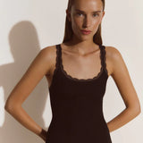 Baybay Lace Top - Black