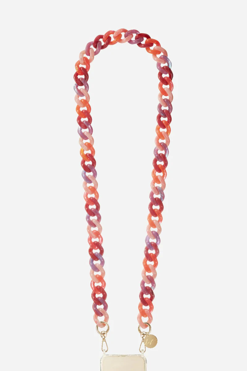 La Coque Francaise Gia Phone Chain - Rose