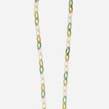 Riley Phone Chain - Green/Rose