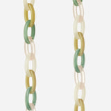Riley Phone Chain - Green/Rose
