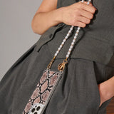 Mareva Phone Chain - Pearl/Gold