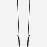 Liam Phone Cord - Black/Gold