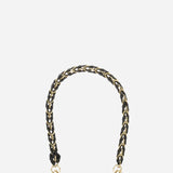 Lou Short Phone Chain - Black/Gold