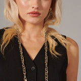 Sona Phone Chain - Khaki/Silver