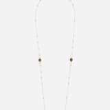 Iris Phone Chain - Beige Pearl