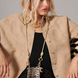 Nolan Phone Chain - Gold