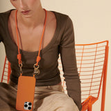 Nolan Phone Chain - Orange