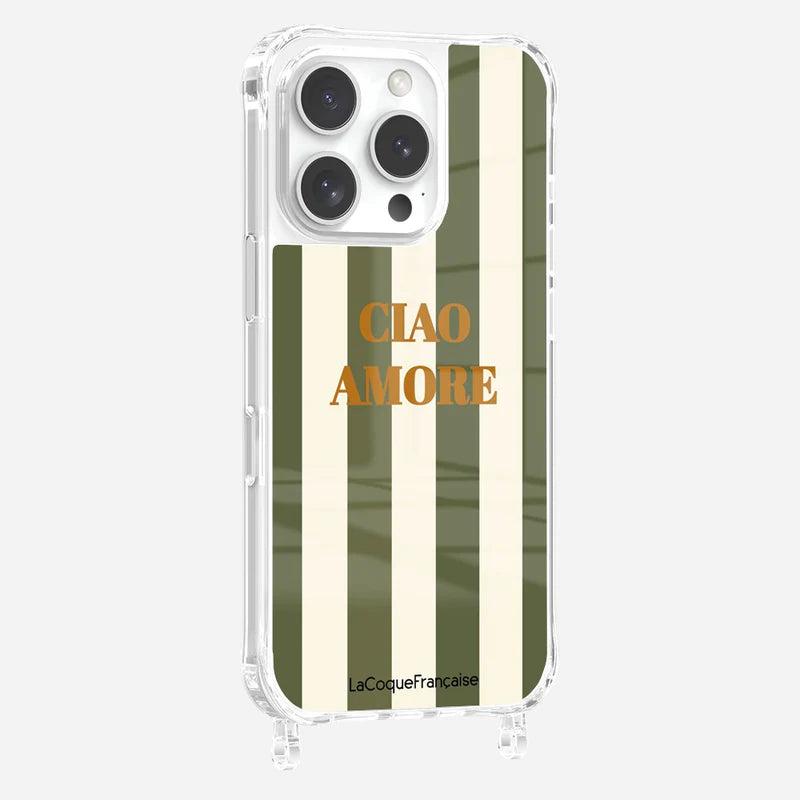 Ciao Amore iPhone Cases - Khaki