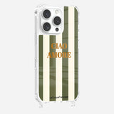 Ciao Amore iPhone Cases - Khaki
