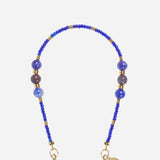 Iris Short Phone Chain - Blue