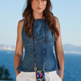Leda Phone Chain - Blue