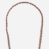 Lou Phone Chain - Burgundy/Gold