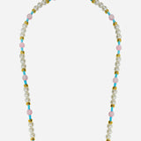 Freida Phone Chain - White/Pink