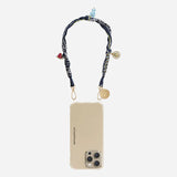 Laia Short Phone Chain - Navy