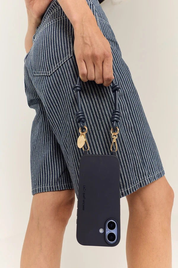 Nolan Short Phone Chain - Navy
