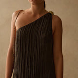 The Claudia Dress - Onyx