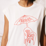 Santino T-shirt - Cream