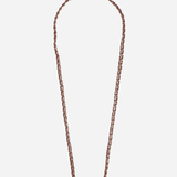 Lou Phone Chain - Burgundy/Gold