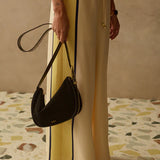 The Lilou Trousers - Canary Stripe