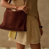 The Asha Shorts - Canary Stripe