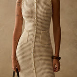 The Kamila Knit Dress - Dove