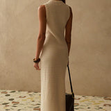 The Kamila Knit Dress - Dove
