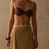 The Demi Skirt - Tan