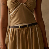 The Makena Top - Tan