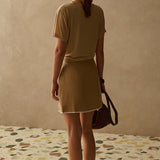 The Demi Skirt - Tan