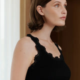 RWBabette U-Neck Lace Top - Black