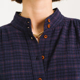 Emeline Clan Blouse - Blue