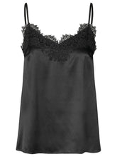 Load image into Gallery viewer, Rosemunde Shiny Camisole - Black
